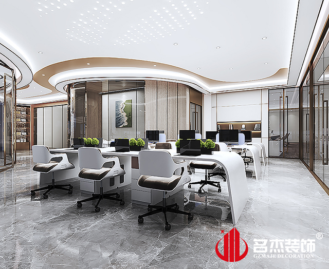 开放办公区域设计效果 开放办公区域设计效果