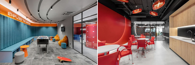 广州办公室粉色视频网站设计公司图册