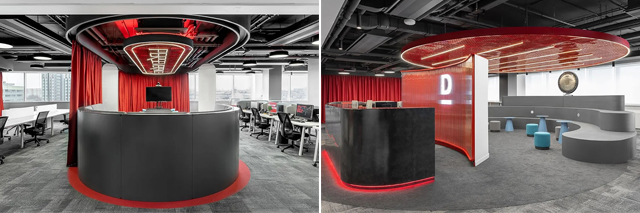 广州办公室粉色视频网站设计公司图册