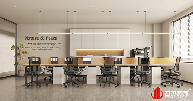 办公区设计效果