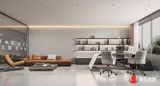 董事长室设计效果
