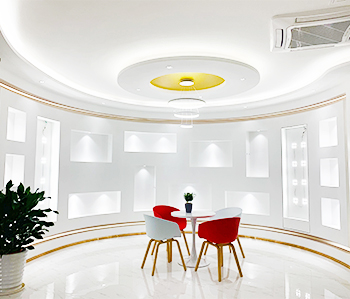 品尚美业办公室粉色视频网站完工实景图来啦