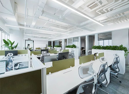 以共同成长为概念的办公室粉色视频网站设计空间是怎样的——中富博睿